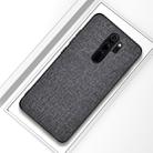 For Xiaomi Redmi 9 Shockproof Cloth Texture PC+ TPU Protective Case(Grey) - 1