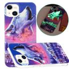 For iPhone 15 Electroplating Soft TPU Phone Case(Seven Wolves) - 1