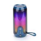 T&G TG651 Portable LED Wireless Bluetooth Speaker Outdoor TWS Subwoofer(Blue) - 1