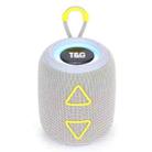 T&G TG655 Outdoor Portable TWS Wireless Bluetooth Speaker LED Light Stereo Subwoofer(Grey) - 1