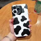 For iPhone 14 Pro Frosted TPU Phone Case(Milk Cow Texture) - 1
