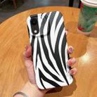 For iPhone XR Frosted TPU Phone Case(Zebra Texture) - 1