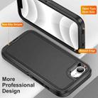 For iPhone 16e Life Waterproof Rugged Phone Case(Black) - 3