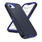 For iPhone 16e Life Waterproof Rugged Phone Case(Dark Blue + Royal Blue) - 2