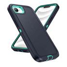 For iPhone 16e Life Waterproof Rugged Phone Case(Dark Blue + Light Blue) - 2