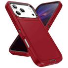 For iPhone 17 Pro Max Life Waterproof Rugged Phone Case(Red + Black) - 2