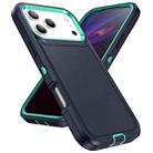 For iPhone 17 Pro Max Life Waterproof Rugged Phone Case(Dark Blue + Light Blue) - 2