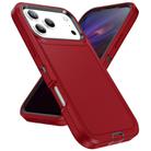 For iPhone 17 Pro Life Waterproof Rugged Phone Case(Red + Black) - 2