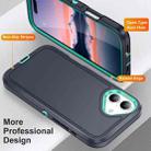 For iPhone 17 Life Waterproof Rugged Phone Case(Dark Blue + Light Blue) - 3