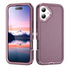 For iPhone 17 Life Waterproof Rugged Phone Case(Purple + Pink) - 1