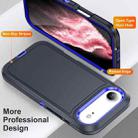 For iPhone 17 Air Life Waterproof Rugged Phone Case(Dark Blue + Royal Blue) - 3