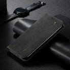 For OPPO K12x 5G Global Denim Texture Casual Style Horizontal Flip Leather Case(Black) - 2