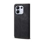 For OPPO K13 5G India Denim Texture Casual Style Horizontal Flip Leather Case(Black) - 3