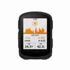 For Garmin Edge 540 / 840 Stopwatch Silicone Protective Case(Black) - 1