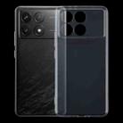 For Xiaomi Redmi K70 Ultra-thin Transparent TPU Phone Case - 1