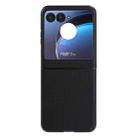 For Motorola Razr 40 Ultra ViLi TH Series Shockproof TPU + PC Phone Case(Black) - 1