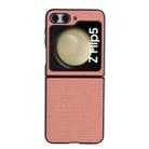 For Samsung Galaxy Z Flip5 ViLi TH Series Shockproof TPU + PC Phone Case(Pink) - 1