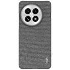 For OnePlus 13 imak Ruiyi Series Cloth Texture PU + PC Phone Case(Dark Grey) - 2