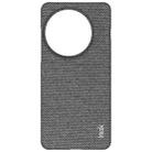 For OnePlus 13 imak Ruiyi Series Cloth Texture PU + PC Phone Case(Dark Grey) - 3