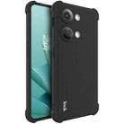 For OnePlus Ace 2V 5G/Nord 3 5G imak Shockproof Airbag TPU Phone Case(Matte Black) - 1