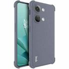 For OnePlus Ace 2V 5G/Nord 3 5G imak Shockproof Airbag TPU Phone Case(Matte Grey) - 1