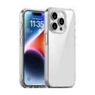 For iPhone 15 Pro iPAKY Aurora Series Shockproof PC + TPU Protective Phone Case(Transparent) - 1
