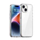 For iPhone 15 Plus iPAKY Aurora Series Shockproof PC + TPU Protective Phone Case(Transparent) - 1