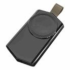 For Apple Watch Series USB Port Portable Magnetic Wireless Charger(Black) - 1