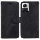 For Motorola Moto X30 Pro 5G Little Tiger Embossed Leather Phone Case(Black) - 1