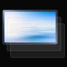 For NEC LAVIE Tab T10 T1075 10.61 2pcs 9H 0.3mm Explosion-proof Tempered Glass Film - 1