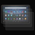 For Amazon Fire HD10 2023 2pcs 9H 0.3mm Explosion-proof Tempered Glass Film - 1