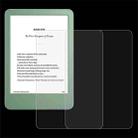 For Amazon Kindle 2024 6.0 2pcs 9H 0.3mm Explosion-proof Tempered Glass Film - 1
