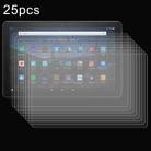 For Amazon Fire HD10 2023 25pcs 9H 0.3mm Explosion-proof Tempered Glass Film - 1