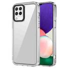 For Samsung Galaxy A22 4G Transparent Acrylic + TPU Shockproof Phone Case(Transparent) - 1