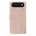 For iPhone 17 Air Lace Flower Embossing Flip Leather Phone Case(Rose Gold) - 3