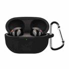 For Sony WF-1000XM5 Wireless Bluetooth Earphone Silicone Protective Case(Black) - 1