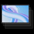 For Teclast M85 Plus 10.1 inch 2pcs 9H 0.3mm Explosion-proof Tempered Glass Film - 1