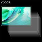 For Teclast P50S 25pcs 9H 0.3mm Explosion-proof Tempered Glass Film - 1