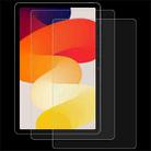 For Xiaomi Redmi Pad SE 4G 2pcs 9H 0.3mm Explosion-proof Tempered Glass Film - 1