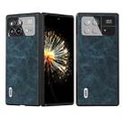 For Xiaomi Mix Fold 3 ABEEL Dream Litchi Texture PU Phone Case(Blue) - 1