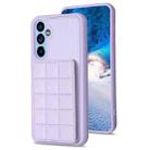 For Samsung Galaxy A14 4G / 5G Grid Card Slot Holder Phone Case(Light Purple) - 1