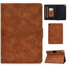 For iPad 10.2 / Air (2019) / Pro 10.5 Cowhide Texture Horizontal Flip Leather Case with Holder & Card Slots & Sleep / Wake-up Function(Brown) - 1