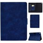 For iPad 10.2 / Air (2019) / Pro 10.5 Cowhide Texture Horizontal Flip Leather Case with Holder & Card Slots & Sleep / Wake-up Function(Blue) - 1