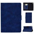 For Huawei MatePad T8 Cowhide Texture Horizontal Flip Leather Case with Holder & Card Slots & Sleep / Wake-up Function(Blue) - 1