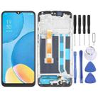 For OPPO A15s OEM LCD Screen Digitizer Full Assembly with Frame - 1