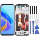 For OPPO A76 4G OEM LCD Screen Digitizer Full Assembly with Frame - 1