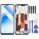For OPPO A55 5G OEM LCD Screen Digitizer Full Assembly with Frame - 1