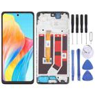 For OPPO A58 4G OEM LCD Screen Digitizer Full Assembly with Frame - 1