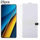 For Xiaomi Poco X6 Neo 25pcs Full Screen Protector Explosion-proof Hydrogel Film - 1