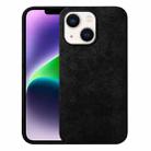 For iPhone 14 Plus Turn Fur Magsafe Magnetic Phone Case(Black) - 1